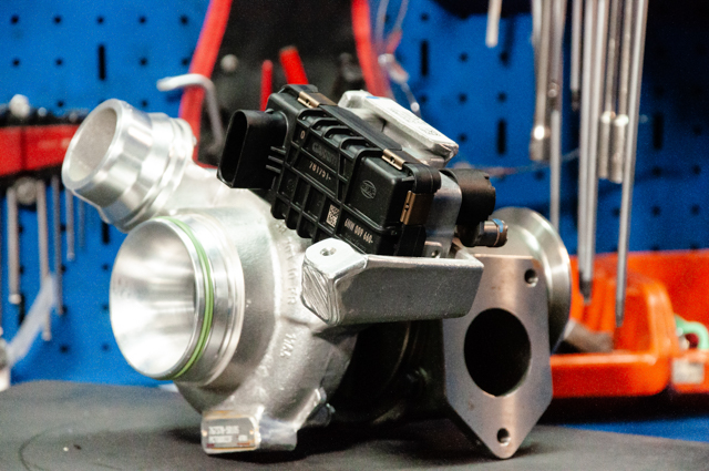 Этап замены турбины