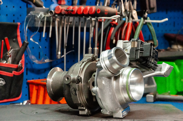 Установка турбины