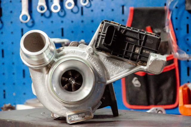 Установка турбины