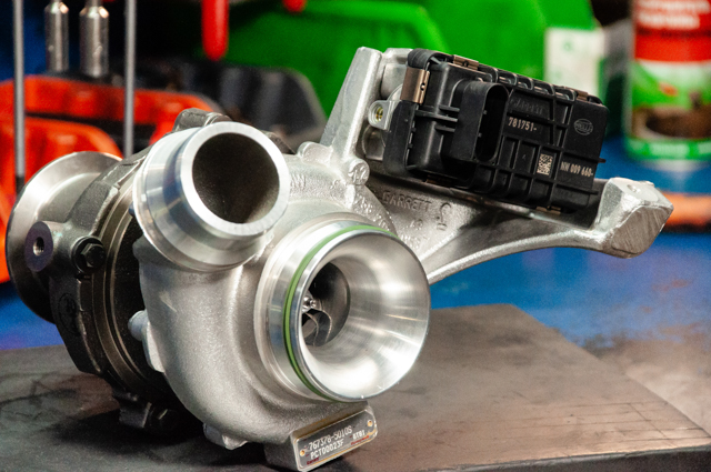 Установка турбины