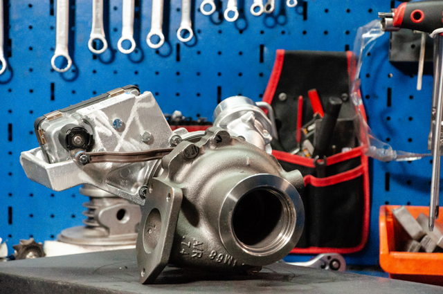 Установка турбины