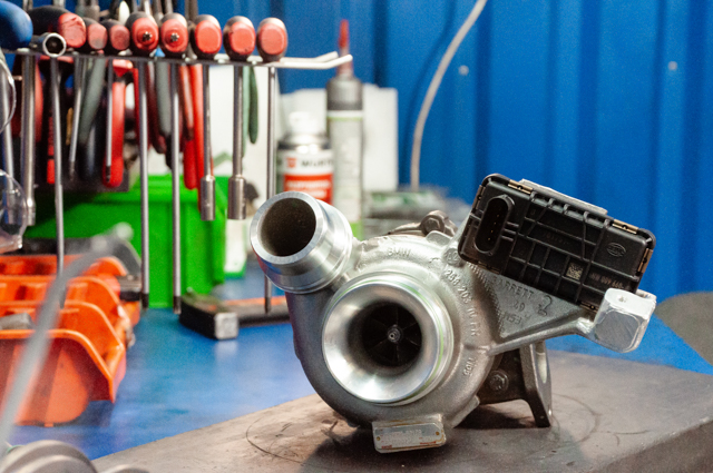 Установка турбины