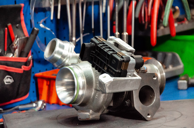 Установка турбины