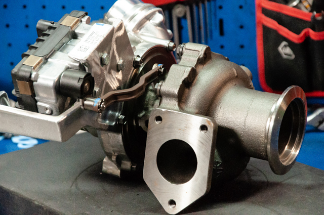 Этап замены турбины